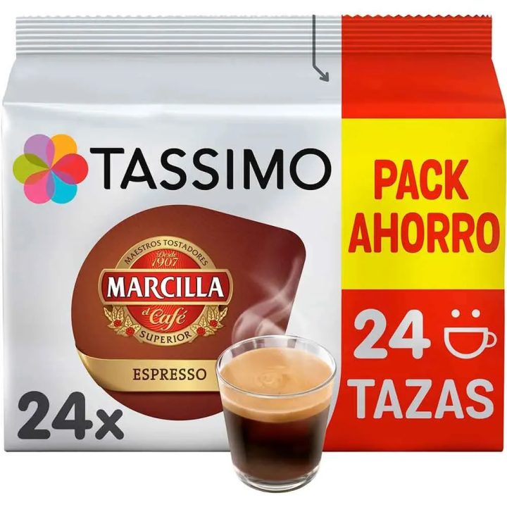 Espresso Marcilla Tassimo 24 servicios