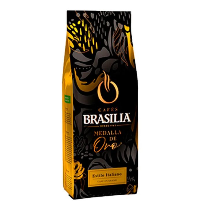 Café en grano Estilo Italiano 1kg | Brasilia Medalla Oro