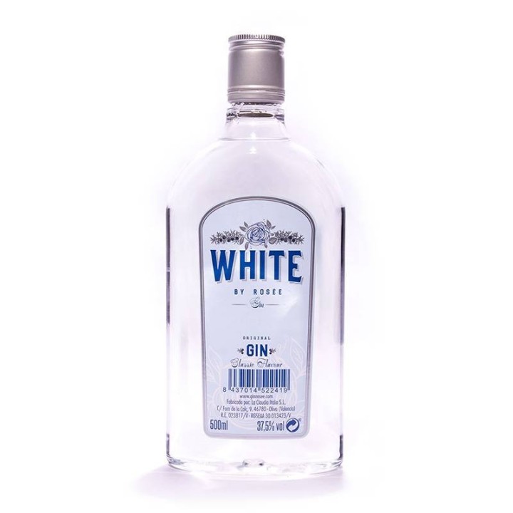 Gin Rosée White, botella plástico 0,5l