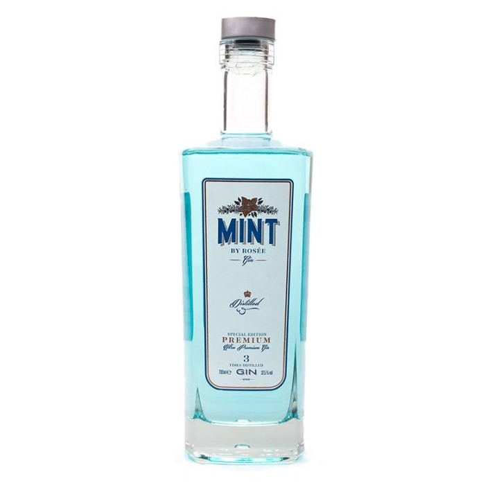 Gin Rosée Menta PREMIUM, botella  70cl