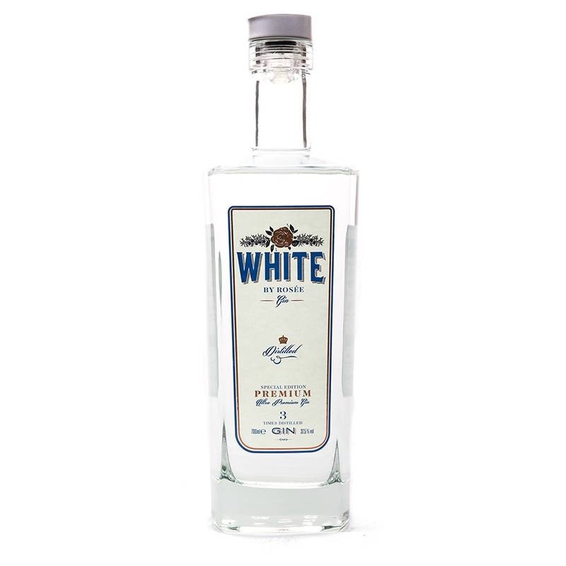 Gin Rosée White PREMIUM, botella 70cl Gin Rosée White PREMIUM, botella 70cl