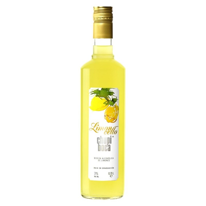 Chupiboca Limoncello de baja graduacion 3% 0,70l