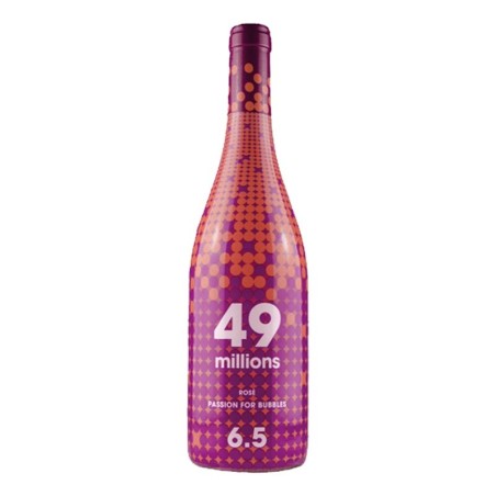 49 Million 6.5 Vino rosado, botella de 75 cl.

Grandes Vinos y Viñedos.