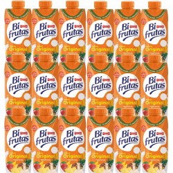 Zumo BiFrutas Tropical de  Pascual . Caja de 18 ud. de 330 ml