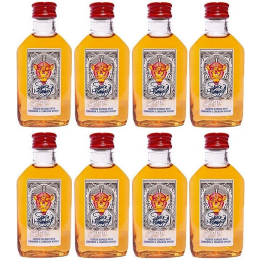 Spice Monkey 8 mini botellas de  Whisky & Canela de 50 ml