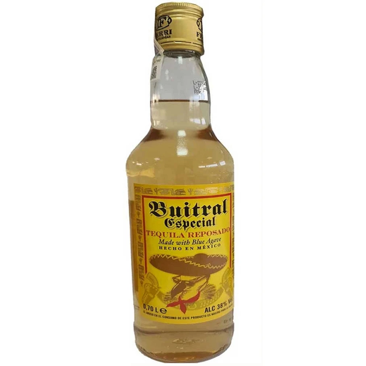 Tequila Buitral Especial  70 cl destilerias Ferri